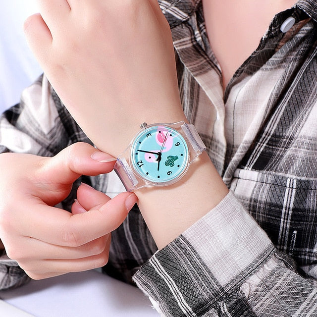 Silicone Candy Student Watch - Shopeasywear