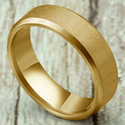 8mm Stainless Steel Ring