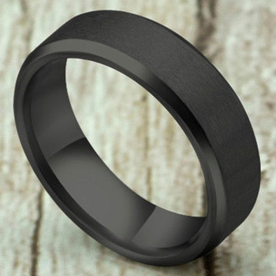 8mm Stainless Steel Ring