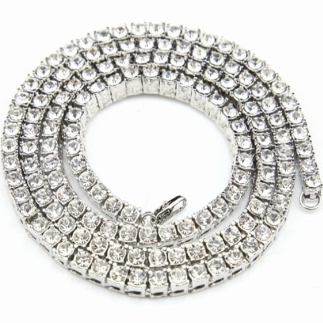 Men Hip Hop Single Layer Necklace - Shopeasywear