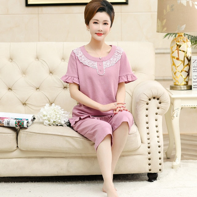 Lounge wear Women Summer Sleepwear