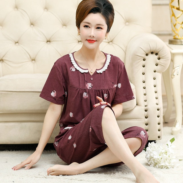 Lounge wear Women Summer Sleepwear