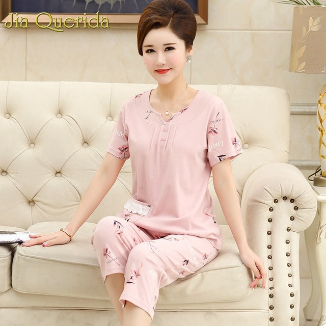 Lounge wear Women Summer Sleepwear