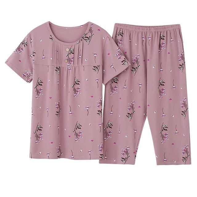 Large Size M-4XL Women Pajamas Sets