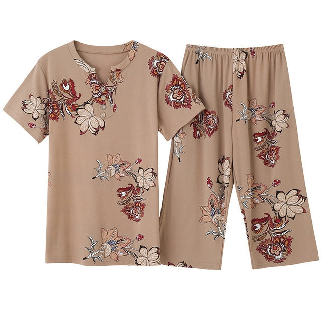 Large Size M-4XL Women Pajamas Sets