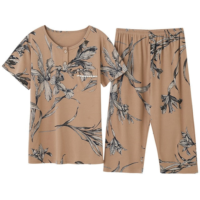 Large Size M-4XL Women Pajamas Sets