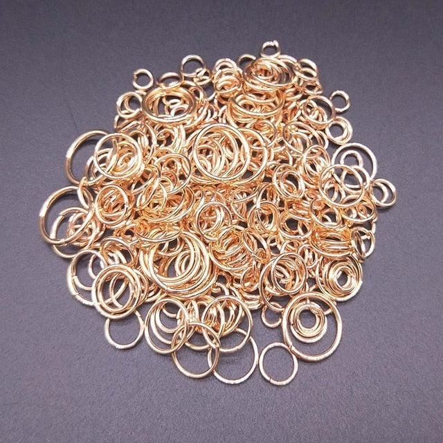 Split Rings Connectors For Diy Jewelry - Shopeasywear