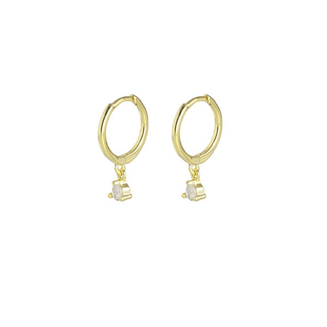 Huggies Circle Drop Earring - Shopeasywear
