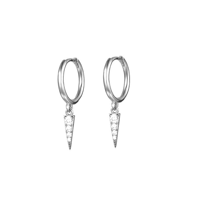 Huggies Circle Drop Earring - Shopeasywear