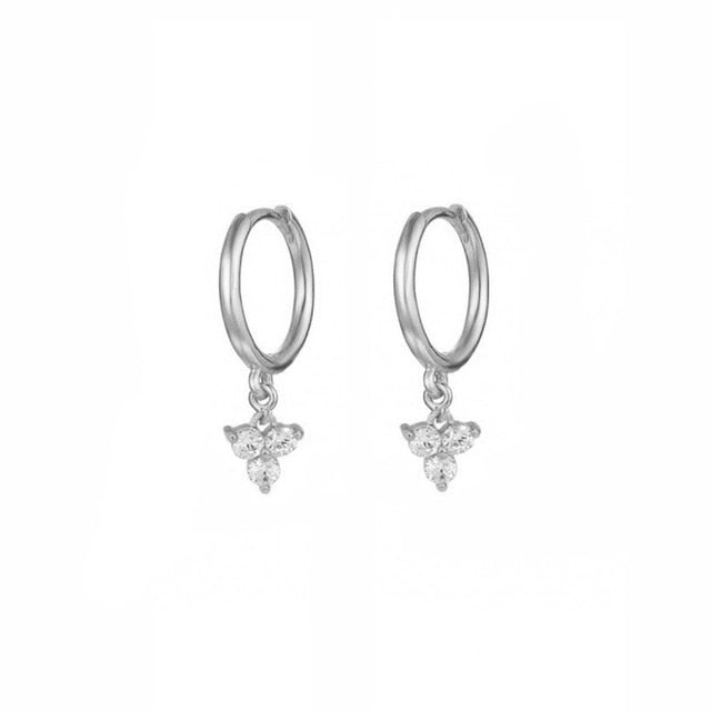 Huggies Circle Drop Earring - Shopeasywear