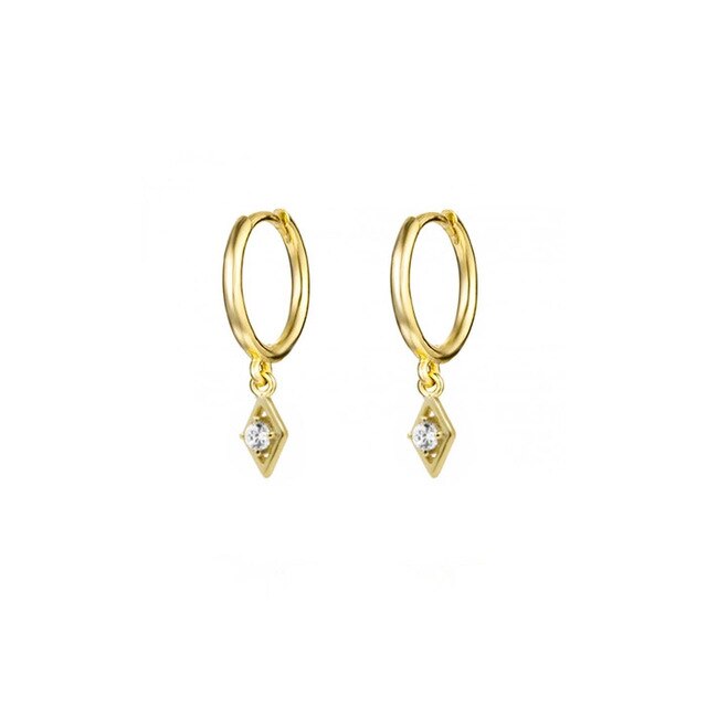 Huggies Circle Drop Earring - Shopeasywear