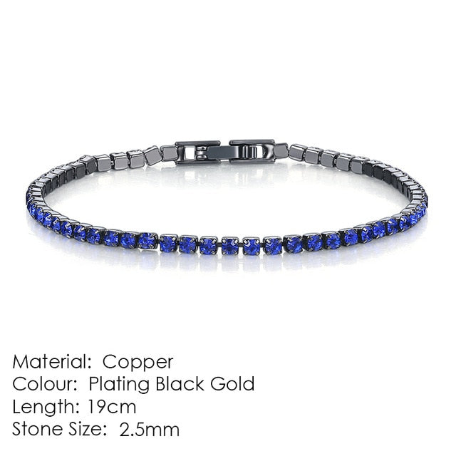 ZHOUYANG Bracelet For Women Luxury Style 4 Color 4 Claws Mosaic Cubic Zirconia Silver Color Fashion Jewelry Gift H095 - Shopeasywear