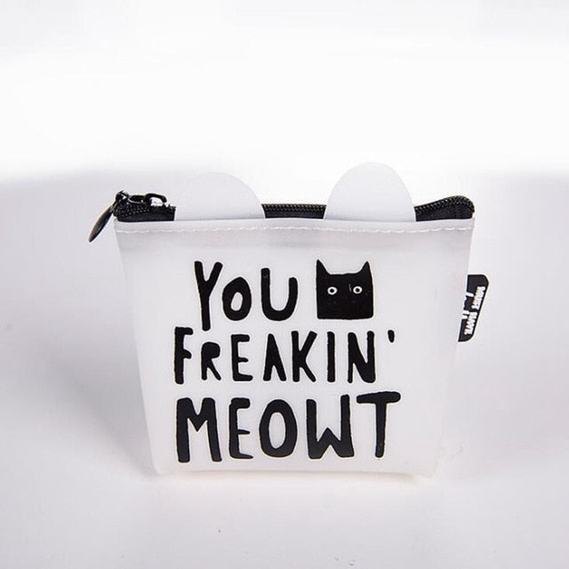Animal Cat Coin Purse