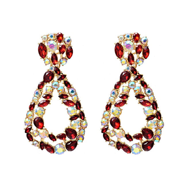 Hollowed-out Hanging Colorful Crystals - Shopeasywear