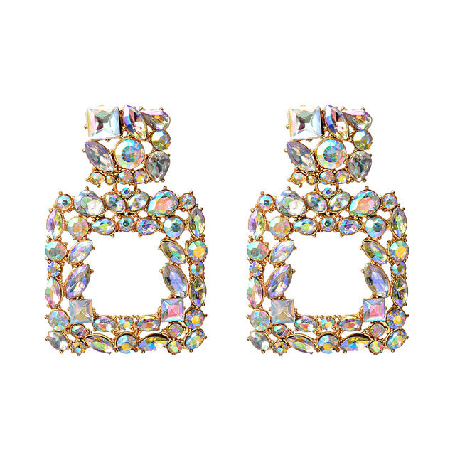 Hollowed-out Hanging Colorful Crystals - Shopeasywear