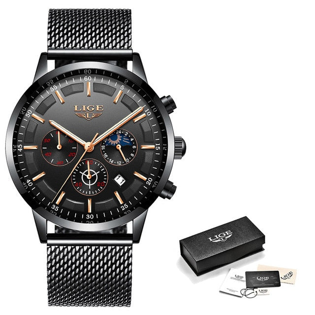 Mesh Belt Sport Waterproof Watches - Shopeasywear