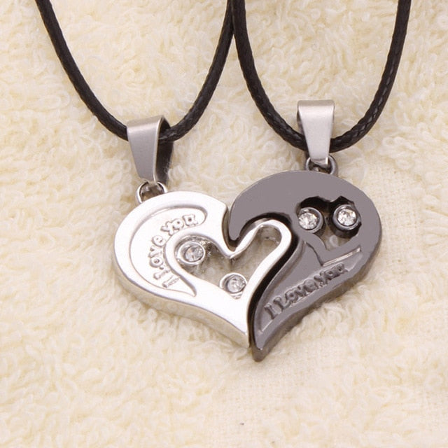 Heart Shape I Love You Necklace - Shopeasywear