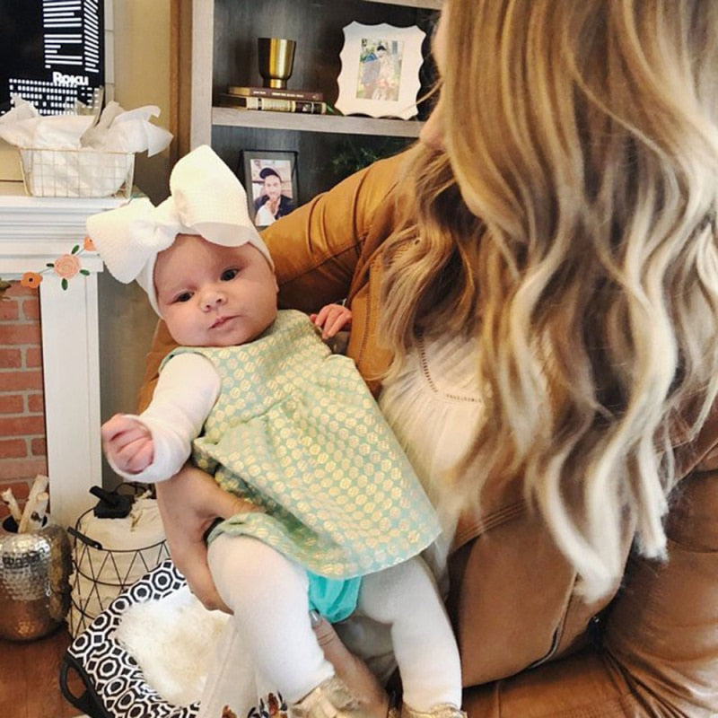 3D Flower Baby Headbands For Toddler Adjustable Elastic