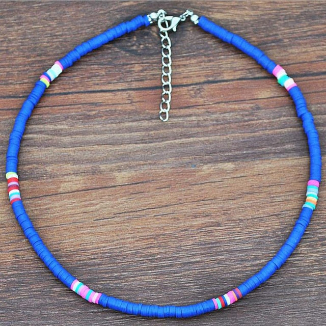 20 Colors Polymer Clay Necklace