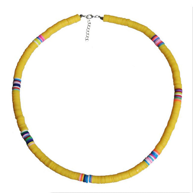 20 Colors Polymer Clay Necklace