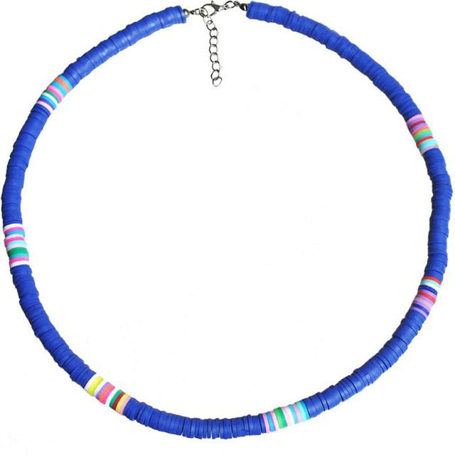 20 Colors Polymer Clay Necklace