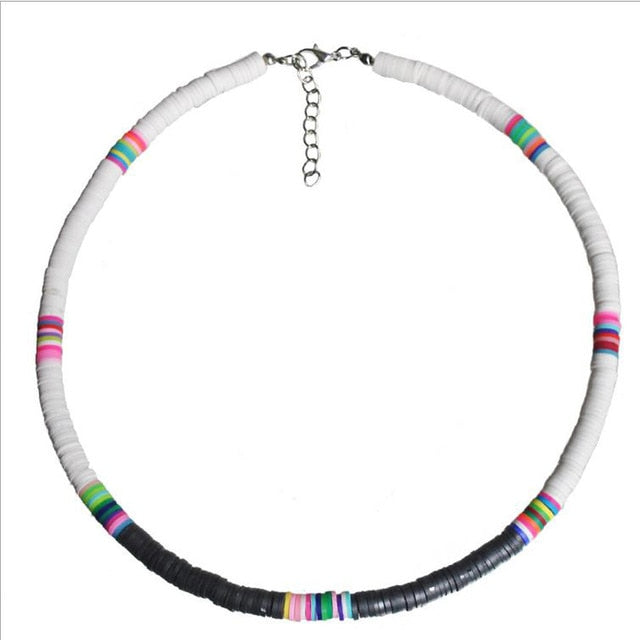 20 Colors Polymer Clay Necklace