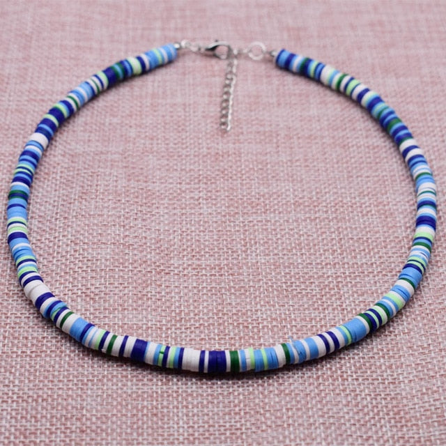 20 Colors Polymer Clay Necklace