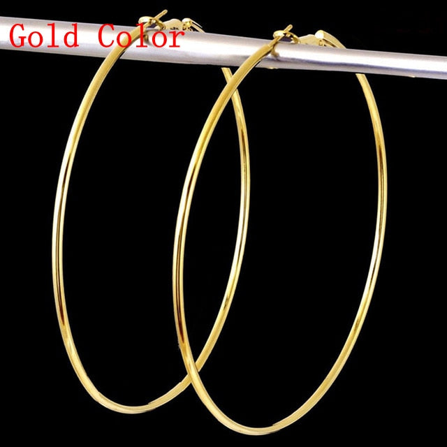 Brand 4 Size Big Hoop Earring for Women
