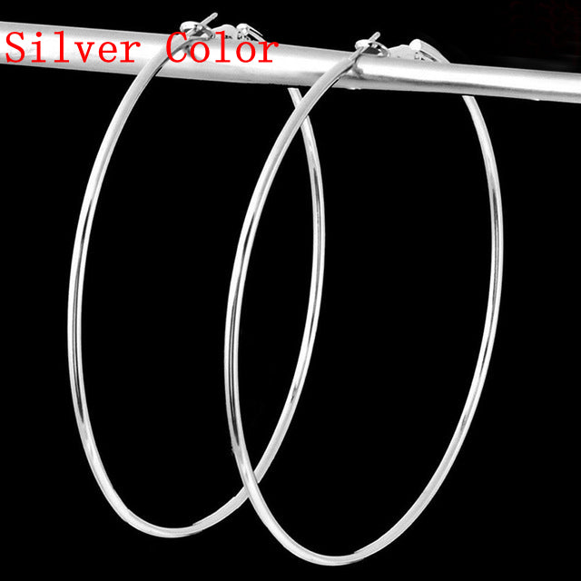 Brand 4 Size Big Hoop Earring for Women