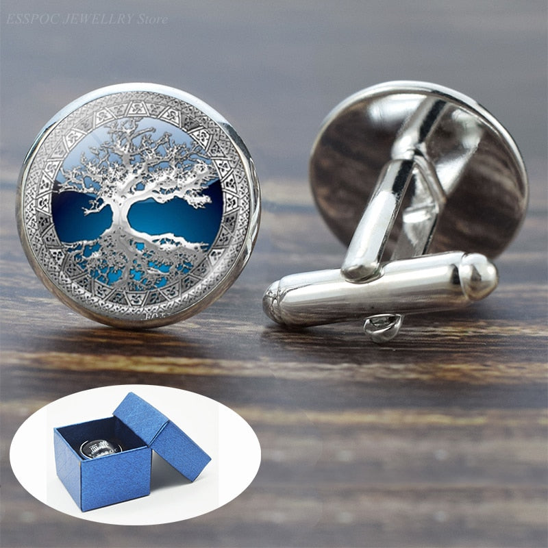 Tree of Life Cufflinks for Men - Shopeasywear