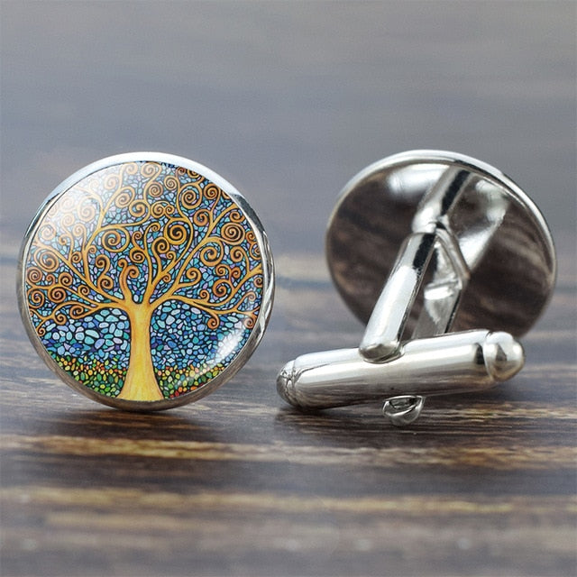 Tree of Life Cufflinks for Men - Shopeasywear