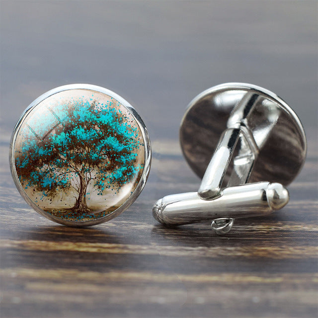 Tree of Life Cufflinks for Men - Shopeasywear