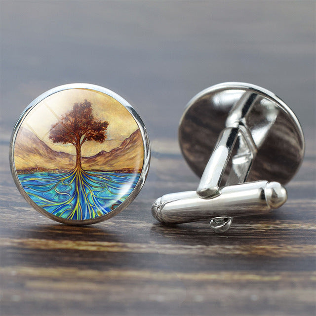Tree of Life Cufflinks for Men - Shopeasywear