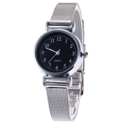 Small Casual Silver Mesh Belt Watch - Shopeasywear