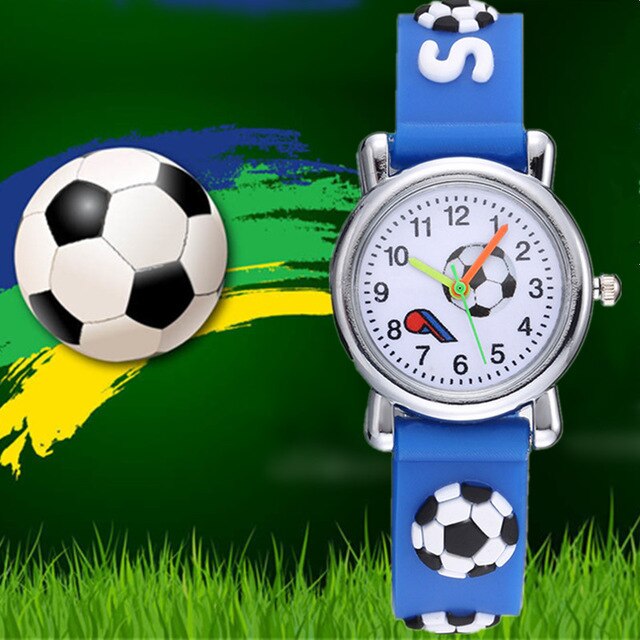Football Silicone Kids Watch - Shopeasywear