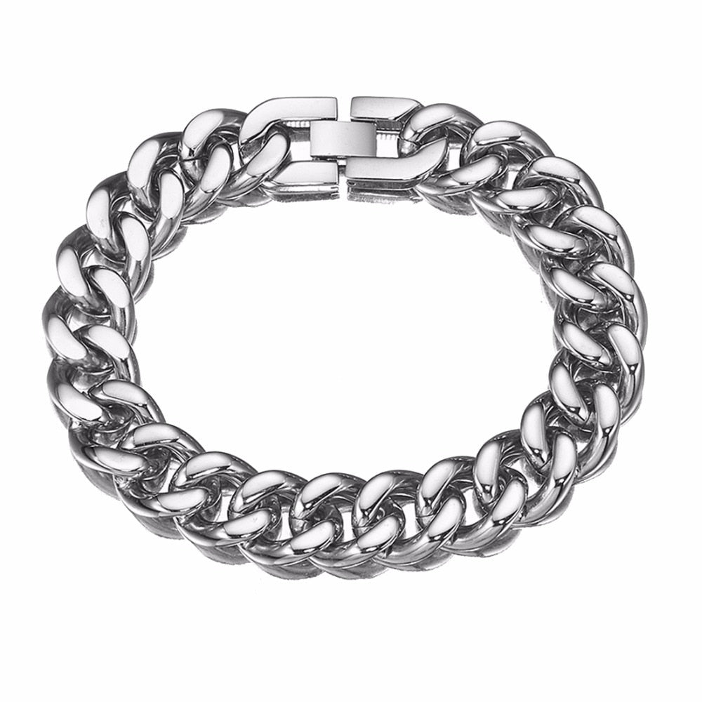 Stainless Steel Silver Bracelet - Shopeasywear