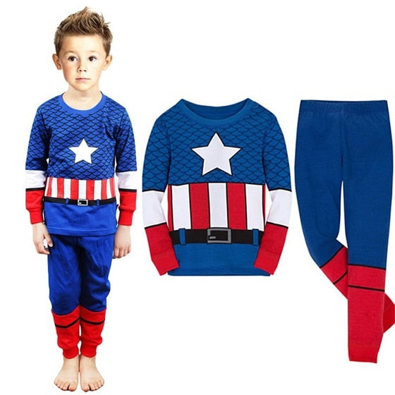 New Spider man Superhero Pajamas Set