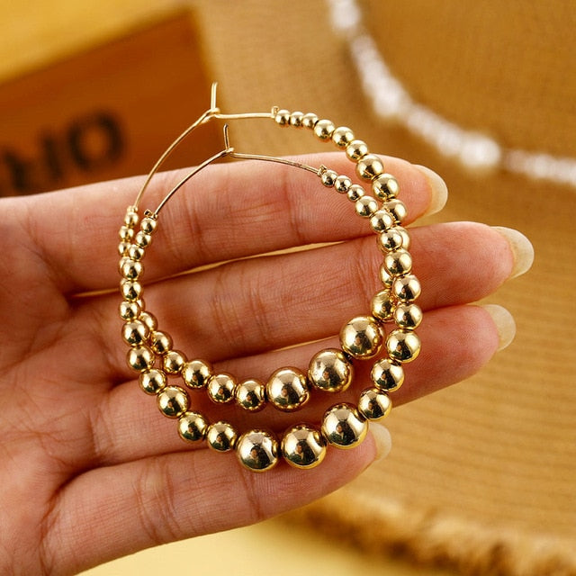 Trend Simulation Pearl Long Earrings - Shopeasywear