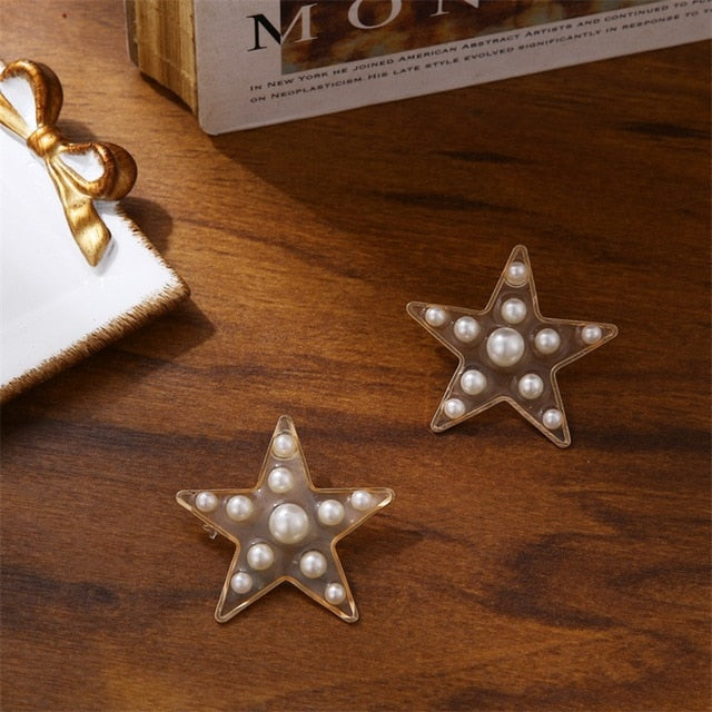 Trend Simulation Pearl Long Earrings - Shopeasywear