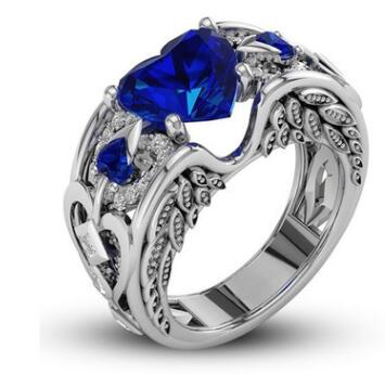 925 Sterling Silver Princess  Rings - Shopeasywear