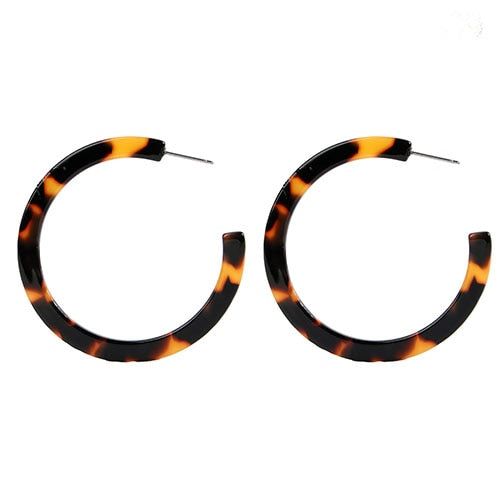 Acrylic Acetate Drop Earrings - Shopeasywear