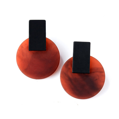 Acrylic Acetate Drop Earrings - Shopeasywear