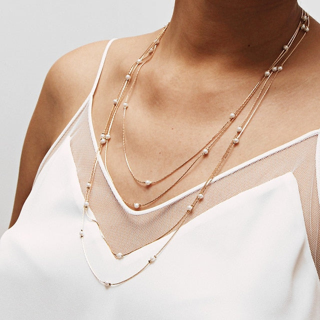 Shell Rose Pendant Necklace - Shopeasywear