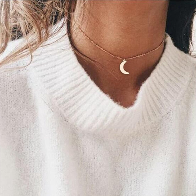 Shell Rose Pendant Necklace - Shopeasywear