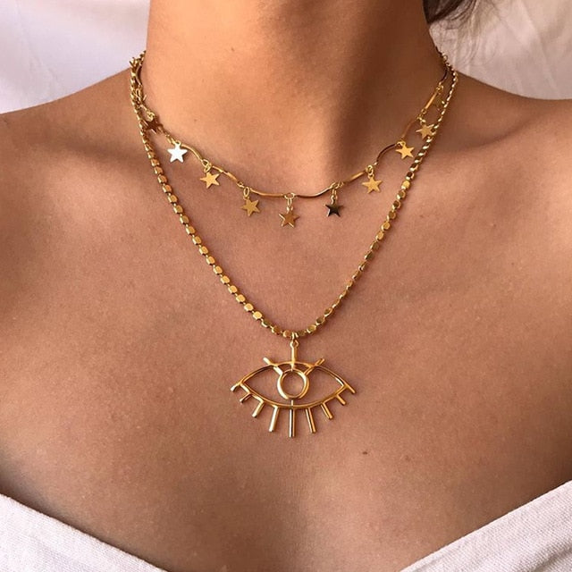 Shell Rose Pendant Necklace - Shopeasywear