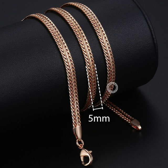 Foxtail Link Chains Fashion Necklace - Shopeasywear