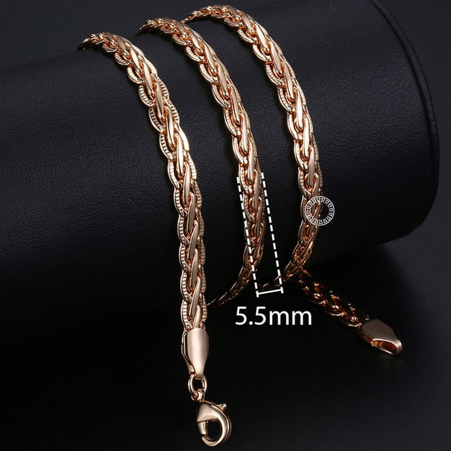Foxtail Link Chains Fashion Necklace - Shopeasywear