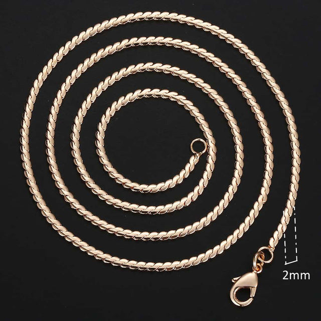 Foxtail Link Chains Fashion Necklace - Shopeasywear
