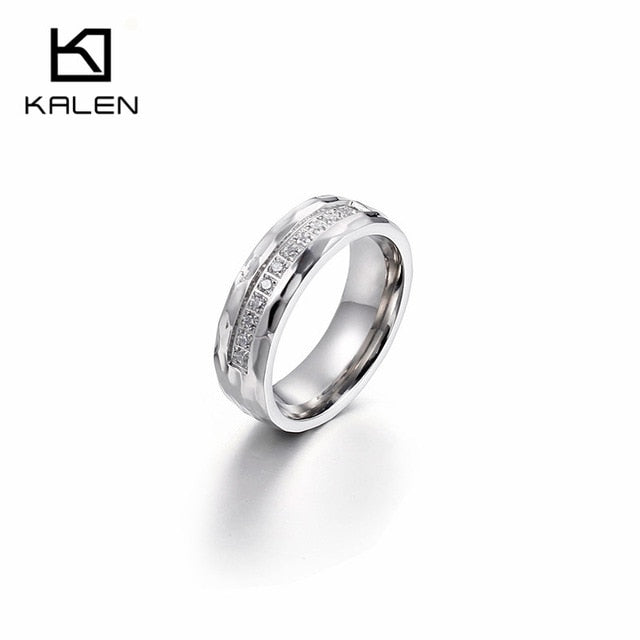 Gold Finger Engagement Rings