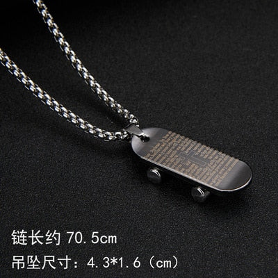 Punk Stainless Steel Fashion Long Necklace - Shopeasywear